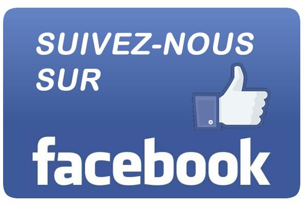 Suivez nous facebook